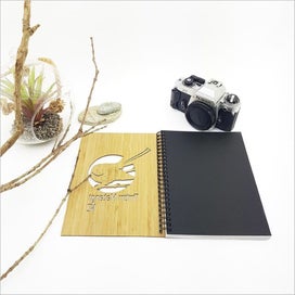 Listing 2 of 3 for Small Journal Bamboo - Tiritiri Matangi Fantail (16 x 21cm)