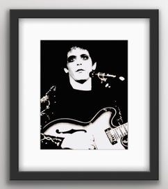 Listing 3 of 8 for Lou Reed | | Framed Photo