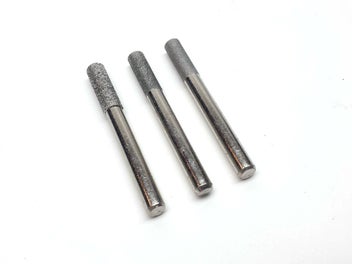 Listing 1 of 3 for Desic Diamond Carving Burr 3 Pieces 60G 120G 300G 6mm Shank
