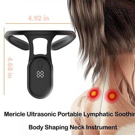 Listing 7 of 8 for Soothing Neck Instrument Lymphatic Drainage Device for Neck Black