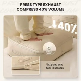 Listing 3 of 8 for Anysort Storage Bag 1PC Large Self Compression Packing Cubes Ultra Space Savi...