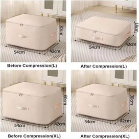 Listing 7 of 8 for Anysort Storage Bag 1PC Large Self Compression Packing Cubes Ultra Space Savi...