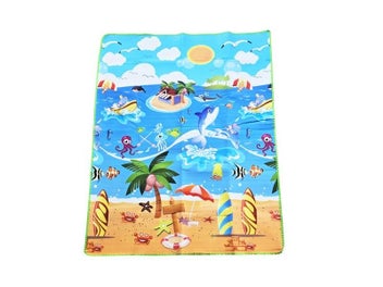 Listing 1 of 10 for 180*120*0.3cm Baby Crawling Play Puzzle Mat Children Carpet Toy Kid Game