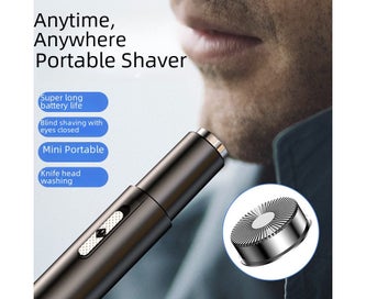 Listing 6 of 6 for Electric Nose Hair Trimmer Men's Nose Hair Shaving Women's Nostril Shaver