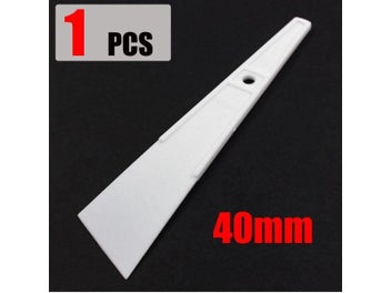 Listing 1 of 10 for White Plastic Cow Leather Scraper DIY Handmade Sewing Leather Crafts Tool Apply