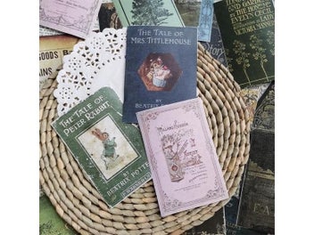 Listing 6 of 9 for Used Book Cover Material Paper Junk Journal Planner Craft Paper Scrapbooking