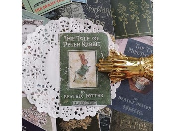 Listing 7 of 9 for Used Book Cover Material Paper Junk Journal Planner Craft Paper Scrapbooking