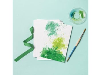 Listing 4 of 8 for 32 To Open The German Imports Of Watercolor Paper Blank DIY Card Paper