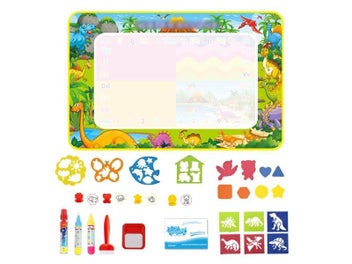 Listing 1 of 10 for Coolplay Magic Water Drawing Mat Magic Pens Montessori Toy Painting Board