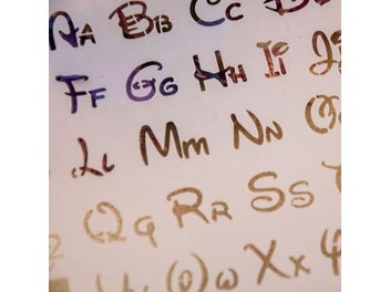 Listing 6 of 8 for Alphabet Letter Stencils For Painting Scrapbooking DIY