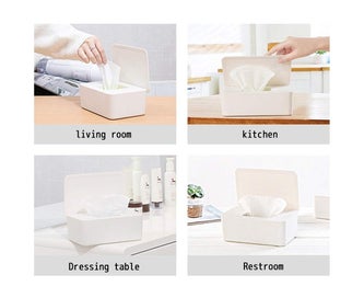 Listing 5 of 7 for Wet wipes box, baby wet wipes box, tissue storage case, toilet paper box, b