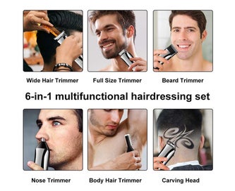 Listing 5 of 8 for Beard Trimmer For Men Hair Clippers Body Mustache Nose Hair Groomer Cordless