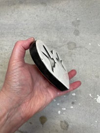 Listing 2 of 2 for Two Birds White Ceramic Heart Tile