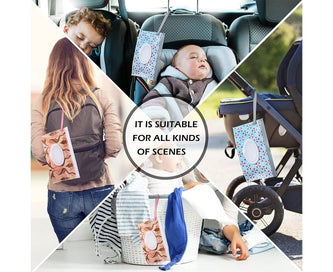 Listing 5 of 5 for 2Pc Baby Wipe Dispenser,Portable Wipe Holder,Baby Wipes Container,Wipe Dispenser