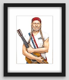 Listing 3 of 20 for Prince | Pop Art Portrait Series | Framed Print 1/20