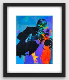 Listing 6 of 20 for Prince | Pop Art Portrait Series | Framed Print 1/20