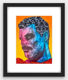 Listing 9 of 20 for Prince | Pop Art Portrait Series | Framed Print 1/20