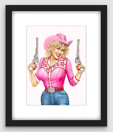 Listing 13 of 20 for Prince | Pop Art Portrait Series | Framed Print 1/20