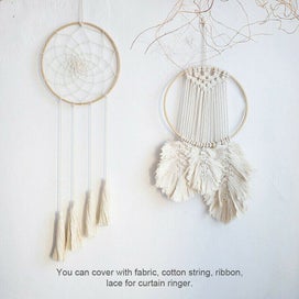 Listing 9 of 16 for 10PCS Bamboo Embroidery Hoops Ring Sewing Frame Cross Stitch Craft Wedding Xmas