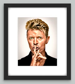 Listing 17 of 20 for Prince | Pop Art Portrait Series | Framed Print 1/20