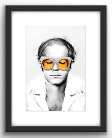 Listing 15 of 20 for Queen’s Freddie Mercury | Pop Art Portrait Painting Gallery | Framed Print 1/20