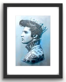 Listing 8 of 20 for Queen’s Freddie Mercury | Pop Art Portrait Painting Gallery | Framed Print 1/20