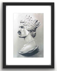 Listing 3 of 20 for Queen’s Freddie Mercury | Pop Art Portrait Painting Gallery | Framed Print 1/20