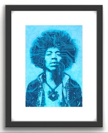 Listing 12 of 20 for Queen’s Freddie Mercury | Pop Art Portrait Painting Gallery | Framed Print 1/20