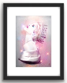 Listing 7 of 20 for Queen’s Freddie Mercury | Pop Art Portrait Painting Gallery | Framed Print 1/20