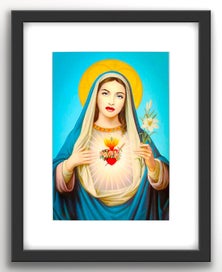 Listing 14 of 20 for Queen’s Freddie Mercury | Pop Art Portrait Painting Gallery | Framed Print 1/20