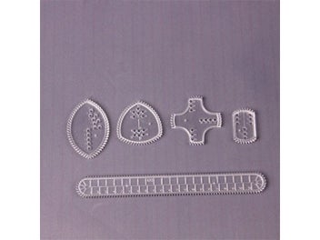 Listing 5 of 10 for 22pcs Spirograph Drawing Toys Set Interlocking Gears Wheels Drawing Accessories