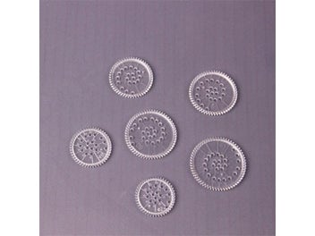 Listing 7 of 10 for 22pcs Spirograph Drawing Toys Set Interlocking Gears Wheels Drawing Accessories