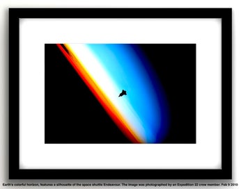 Listing 2 of 17 for Space Shuttle Endeavour | Moons Stars & Space Travel | Framed Photo 1/20