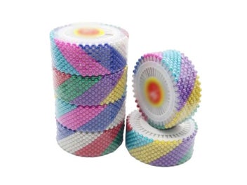 Listing 1 of 9 for 120Pcs/3Roll Colorfu Pearl Light Locating Pins Patchwork Sewing Positioning