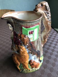 Listing 5 of 7 for Burleigh Ware Jug. Old Feeding Time