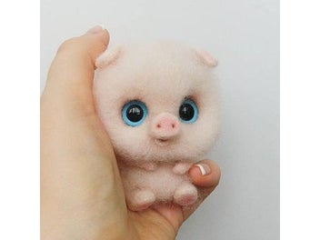 Listing 6 of 9 for Niewykonczone Filcowe Zabawki Edukacyjne DIY sliczne Zwierze Królik Zabawka