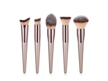 Listing 3 of 10 for 1PC Large Foundation Makeup Brushes Coffee Handle Very Soft Hair Blush Powder