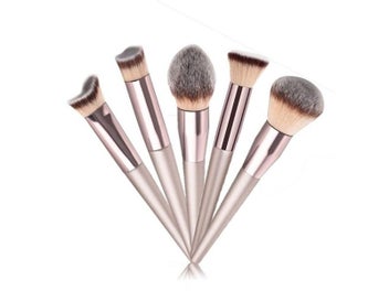 Listing 5 of 10 for 1PC Large Foundation Makeup Brushes Coffee Handle Very Soft Hair Blush Powder