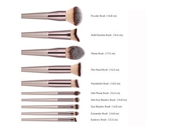 Listing 8 of 10 for 1PC Large Foundation Makeup Brushes Coffee Handle Very Soft Hair Blush Powder