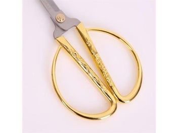 Listing 6 of 10 for 4 Size Stainless Steel Gold Sewing Scissors Short Cutter Durable High Steel