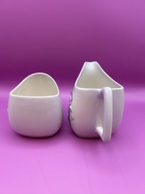 Listing 3 of 6 for Carlton Ware Convolvulus sugar bowl and milk jug