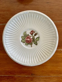 Listing 5 of 7 for VINTAGE WEDGWOOD MOSS ROSE T.432 TEA SET TEA SERVICE SUGAR, CREAM, MILK