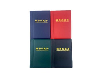 Listing 4 of 10 for 60 Piece/Coin Collection Album For Coins 40mm With Anti-slip Cover 6 Grids/page