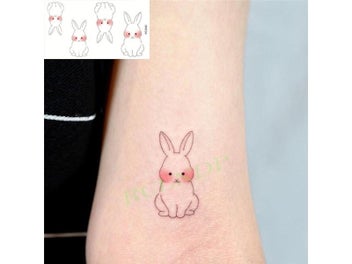 Listing 4 of 9 for Waterproof Temporary Tattoo Animal Stickers For Kids Women