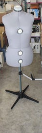 Listing 3 of 5 for ADJUSTABLE DRESS MODEL FORM MANNEQUIN MODEL 151