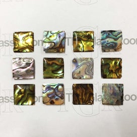 Listing 2 of 2 for *BRAND NEW* Square Paua Shell GLASS TILES
