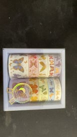 Listing 2 of 2 for 10Pcs Gold Foil Washi Tape Set - Decorative Scrapbooking & Journal Tape