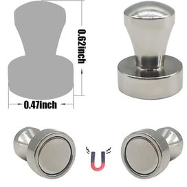 Listing 8 of 13 for 12pcs Strong Fridge Magnets Neodymium Magnetic Crafts Whiteboard Push Pins