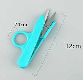 Listing 2 of 4 for 6pcs Random Color Sharp Point Quick-clip Lightweight Speed Cutting Scissor For S
