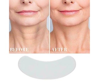 Listing 8 of 10 for 2Pcs Anti Wrinkle ChestNeck Pad Silicone Removal Patch Skin Care Reusabl